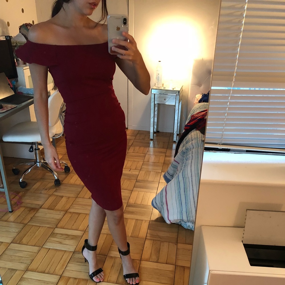 Wine Dress